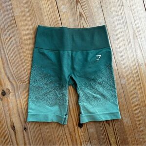Gymshark Adapt Teal Ombré Gym Shorts Size S